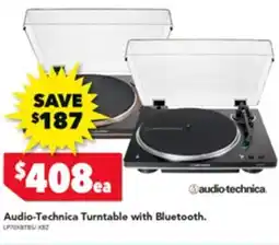 Harvey Norman Audio-Technica Turntable with Bluetooth offer