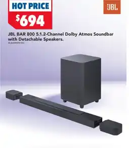 Harvey Norman JBL BAR 800 offer