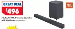 Harvey Norman JBL BAR 500 offer