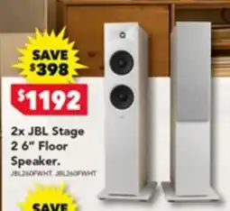 Harvey Norman JBL Stage 26 Floor offer