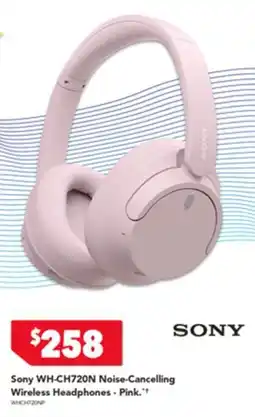 Harvey Norman Sony Noise Cancelling Wireless Headphones offer