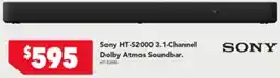 Harvey Norman Sony HT-S2000 3.1-Channel Dolby Atmos Soundbar offer