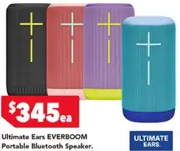 Harvey Norman Ultimate Ears EVERBOOM Portable Bluetooth Speaker offer