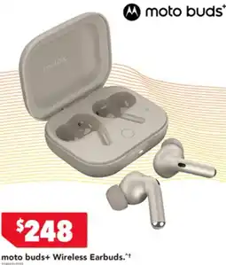 Harvey Norman moto buds Wireless Earbuds offer