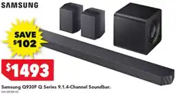 Harvey Norman Samsung Q930F Q Series 9.1.4-Channel Soundbar offer