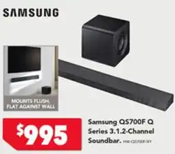 Harvey Norman Samsung QS700F Q Series 3.1.2-Channel Soundbar offer