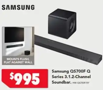 Harvey Norman Samsung QS700F Q Series 3.1.2-Channel Soundbar offer