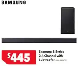 Harvey Norman Samsung B-Series 2.1-Channel with Subwoofer offer