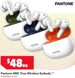Harvey Norman Pantone ANC True Wireless Earbuds offer