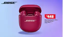 Harvey Norman Bose QuietComfort Ultra Earbuds 2nd Gen Deep Plum offer