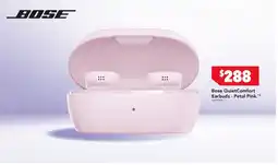 Harvey Norman Bose QuietComfort Earbuds - Petal Pink offer