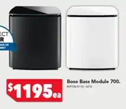 Harvey Norman Bose Bass Module 700 offer