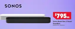 Harvey Norman Sonos Beam Gen 2 Smart Soundbar offer