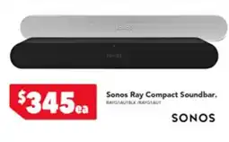 Harvey Norman Sonos Ray Compact Soundbar offer