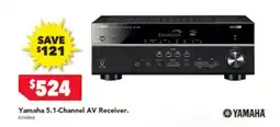 Harvey Norman Yamaha 5.1-Channel AV Receiver offer