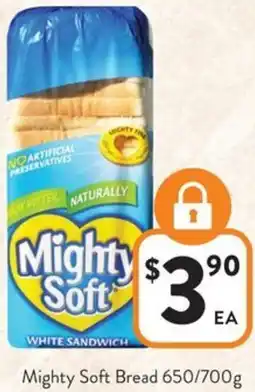 Foodworks Mighty Soft Bread offer