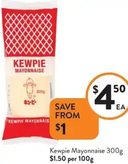 Foodworks Kewpie Mayonnaise offer