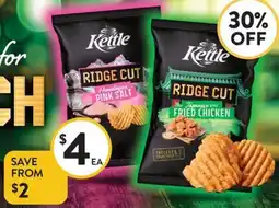 Foodworks Kettle Ridge Cut Chips offer
