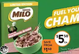 Foodworks Nestlé Milo Cereal offer