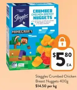 Foodworks Steggles Crumbed Chicken Breast Nuggets offer