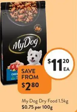 Foodworks My Dog Dry Food offer