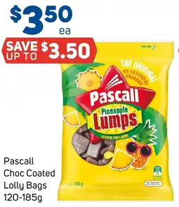 Foodland Pascall Choc Coated Lolly Bags offer