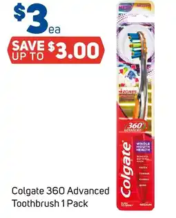 Foodland Colgate 360 Advanced Toothbrush offer