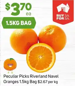 Foodland Peculiar Picks Riverland Navel Oranges offer