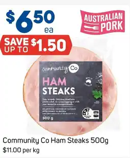 Foodland Community Co Ham Steaks offer