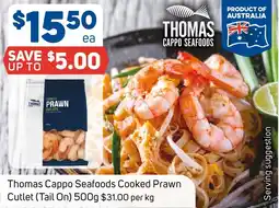 Foodland Cooked Prawn Cutlet offer