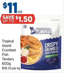 Foodland Tropical Island Crumbed Fish Tenders offer