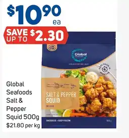 Foodland Global Seafoods Salt & Pepper Squid offer