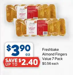 Foodland Freshbake Almond Fingers offer