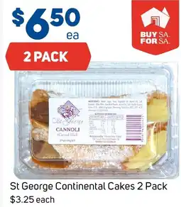 Foodland St George Continental Cakes offer