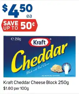 Foodland Kraft Cheddar Cheese Block offer