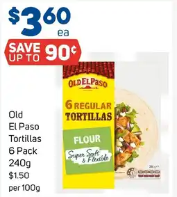 Foodland Old El Paso Tortillas offer