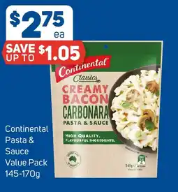 Foodland Continental Pasta & Sauce offer