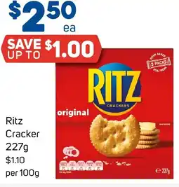 Foodland Ritz Cracker offer
