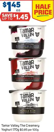 Foodland Tamar Valley The Creamery Yoghurt offer