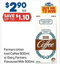 Foodland Farmers Union Iced Coffee or Dairy Farmers offer