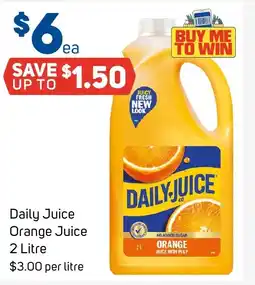 Foodland Daily Juice Orange Juice offer