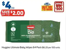 Foodland Huggies Ultimate Baby Wipes offer