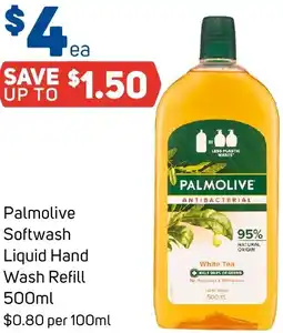 Foodland Palmolive Softwash Liquid Hand Wash Refill offer