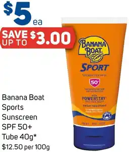 Foodland Banana Boat Sports Sunscreen offer