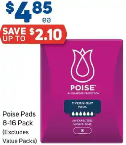 Foodland Poise Pads offer