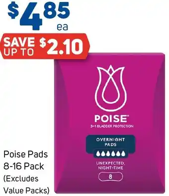 Foodland Poise Pads offer