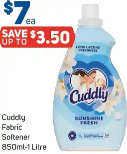Foodland Cuddly Fabric Softener offer