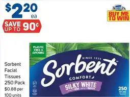Foodland Sorbent Facial Tissues offer