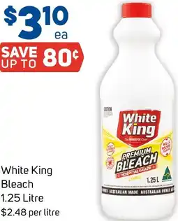 Foodland White King Bleach offer