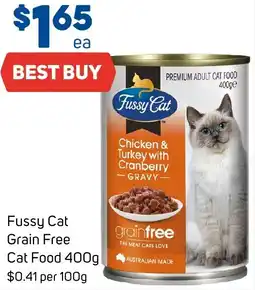 Foodland Fussy Cat Grain Free Cat Food offer